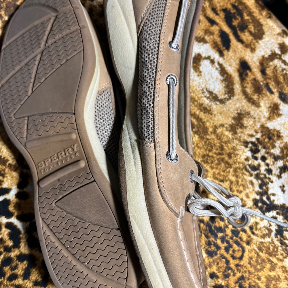 Sperry Top-Sider Tan Boat Shoes